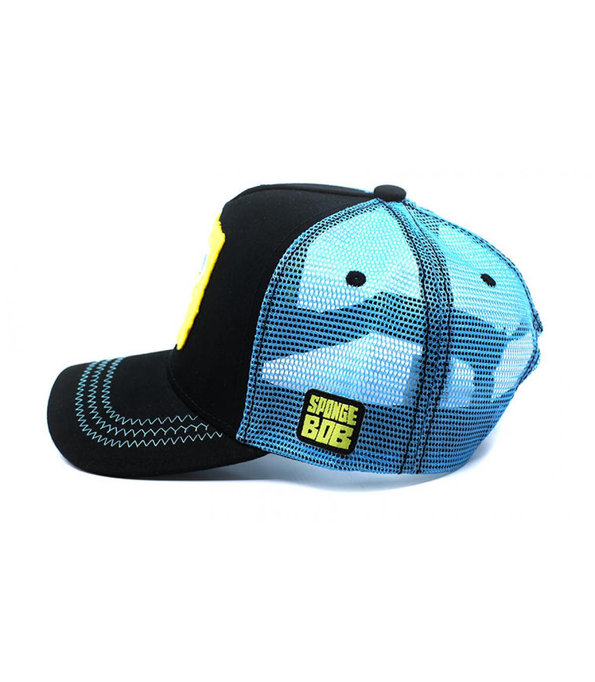 Capslab trucker Bob l’éponge noir Capslab trucker Bob l’éponge noir